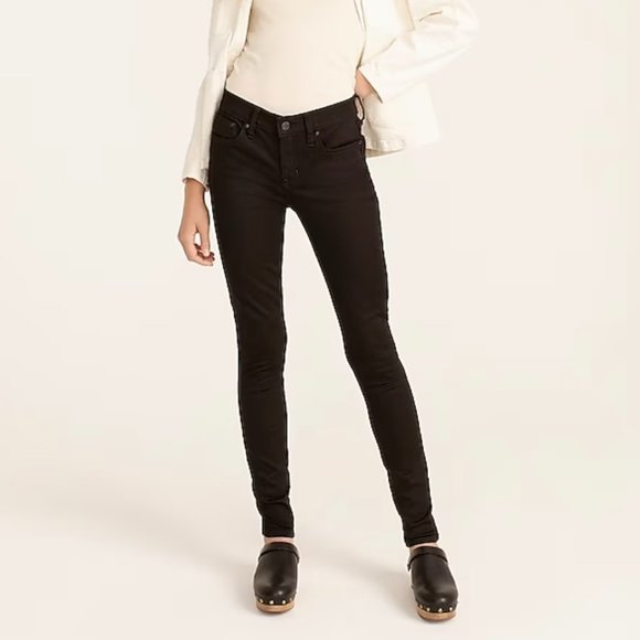 J. Crew ~ Toothpick black skinny jeans - Picture 1 of 6